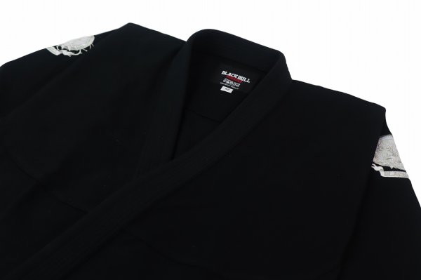 Photo5: BLACK BULL Jiu Jitsu Gi LIGHT R2.0 Black (5)