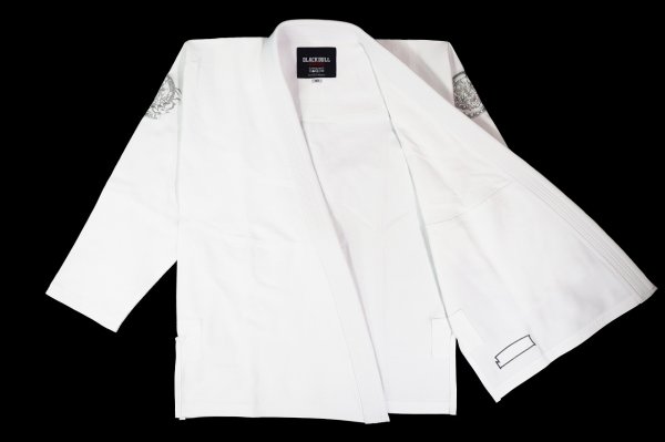 Photo2: BLACK BULL Jiu Jitsu Gi LIGHT R2.0 White (2)
