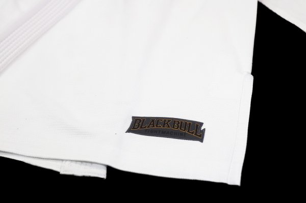 Photo5: BLACK BULL Jiu Jitsu Gi LIGHT R2.0 White (5)