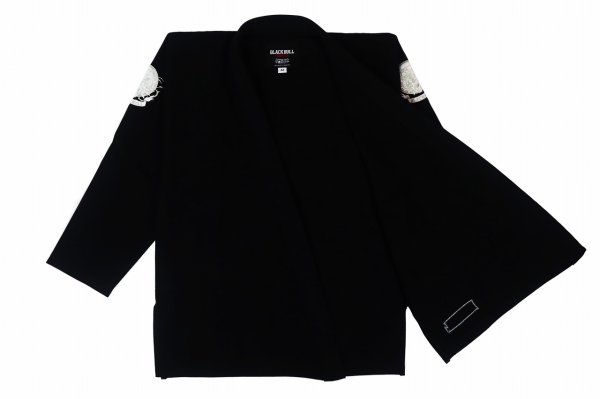 Photo2: BLACK BULL Jiu Jitsu Gi LIGHT R2.0 Black (2)