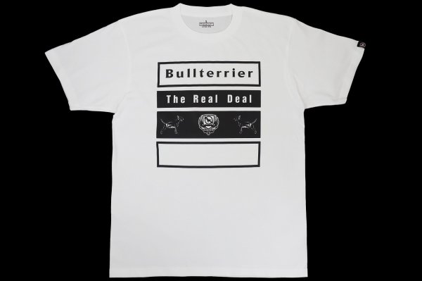 Photo1: BULL TERRIER T-Shirt 4BOX White/Black (1)