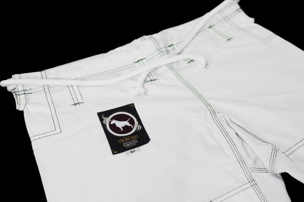 Photo7: BULLTERRIER Jiu Jitsu Gi Super Light MG White (7)