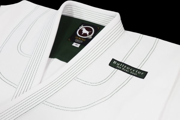 Photo5: BULLTERRIER Jiu Jitsu Gi Super Light MG White (5)