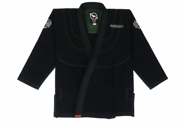 Photo1: BULLTERRIER Jiu Jitsu Gi Super Light MG Black (1)