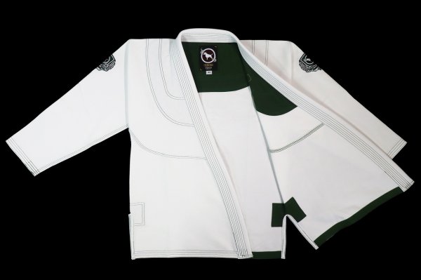 Photo2: BULLTERRIER Jiu Jitsu Gi Super Light MG White (2)