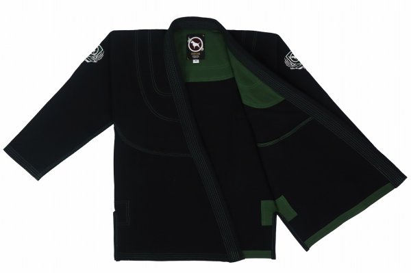 Photo2: BULLTERRIER Jiu Jitsu Gi Super Light MG Black (2)
