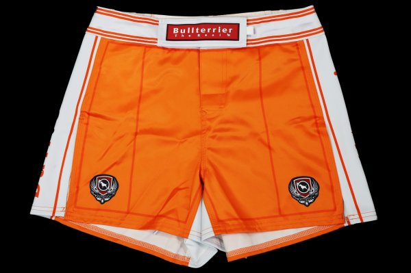 Photo4: BULL TERRIER Fight Shorts Short Fit TRADITIONAL 3.0 Orange (4)