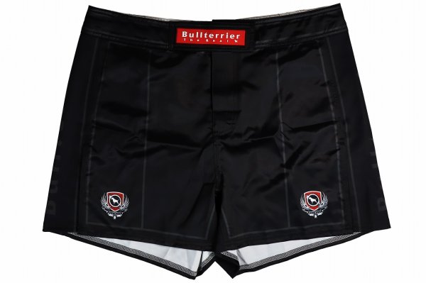 Photo4: BULL TERRIER Fight Shorts Short Fit TRADITIONAL 3.0 Black (4)