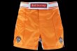 Photo1: BULL TERRIER Fight Shorts Short Fit TRADITIONAL 3.0 Orange (1)