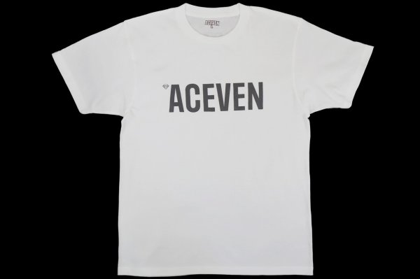 Photo1: ACE7 T-Shirt BASIC White (1)