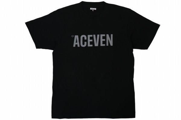 Photo1: ACE7 T-Shirt BASIC Black (1)
