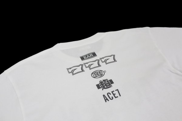 Photo4: ACE7 T-Shirt BASIC White (4)