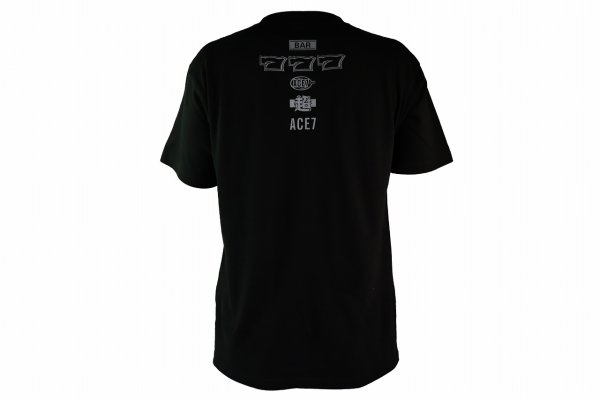 Photo6: ACE7 T-Shirt BASIC Black (6)