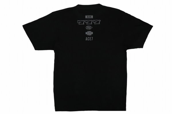 Photo2: ACE7 T-Shirt BASIC Black (2)