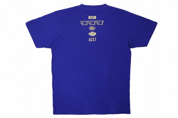 Photo2: ACE7 T-Shirt BASIC Blue (2)