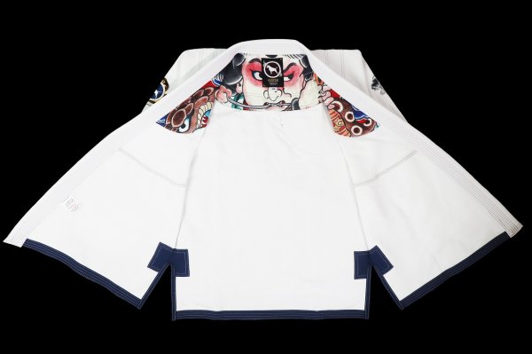 Photo2: BULLTERRIER Jiu Jitsu Gi OROCHIMARU White (2)