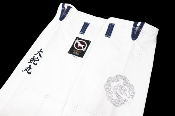Photo9: BULLTERRIER Jiu Jitsu Gi OROCHIMARU White (9)