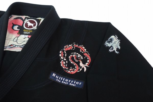 Photo6: BULLTERRIER Jiu Jitsu Gi OROCHIMARU Black (6)