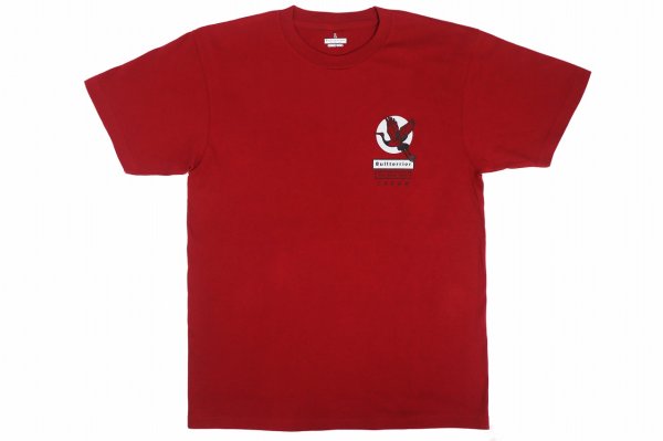 Photo1: BULL TERRIER T-Shirt JAPAN Wine (1)