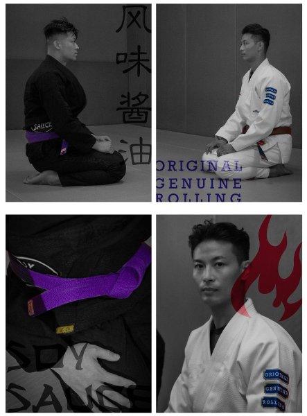 Photo6: SUNDAY GROCERY STORE Jiu Jitsu Gi BBQ Sauce White (6)