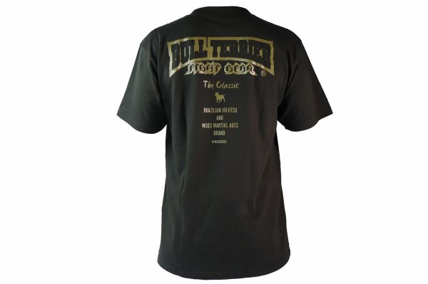 Photo7: BULL TERRIER T-Shirt CLASSIC LOGO Smoke Black (7)