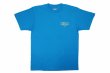 Photo1: BULL TERRIER T-Shirt CLASSIC LOGO Turquoise Blue (1)