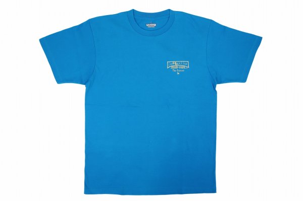 Photo1: BULL TERRIER T-Shirt CLASSIC LOGO Turquoise Blue (1)
