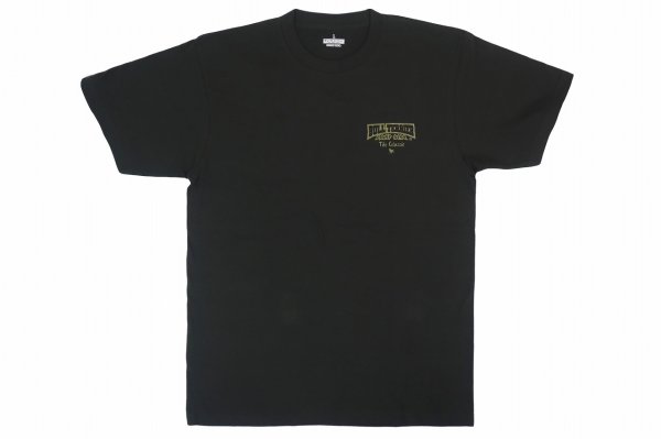 Photo1: BULL TERRIER T-Shirt CLASSIC LOGO Smoke Black (1)