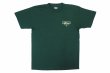 Photo1: BULL TERRIER T-Shirt CLASSIC LOGO Moss Green (1)