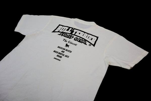Photo4: BULL TERRIER T-Shirt CLASSIC LOGO White Cream (4)