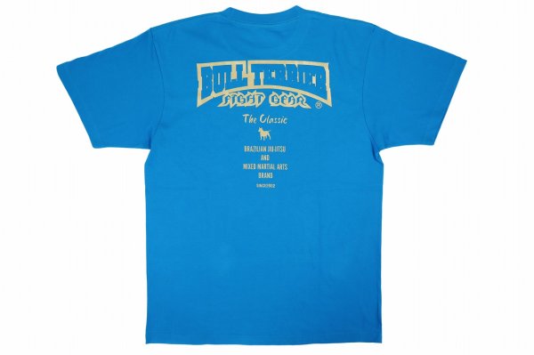 Photo2: BULL TERRIER T-Shirt CLASSIC LOGO Turquoise Blue (2)