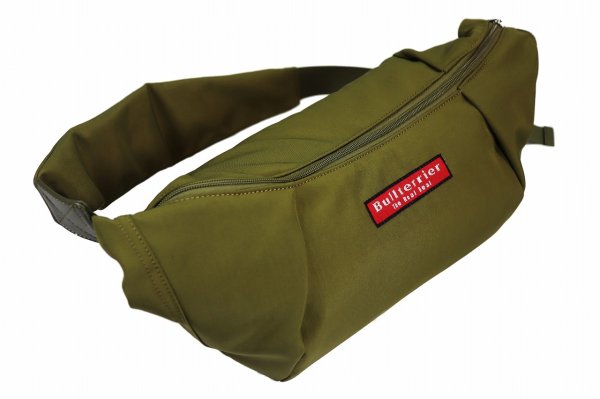 Photo5: BULL TERRIER Body Bag BASIC Khaki (5)