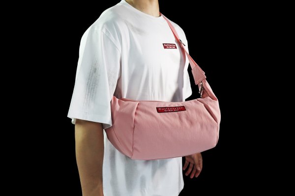 Photo7: BULL TERRIER Body Bag BASIC Pink (7)