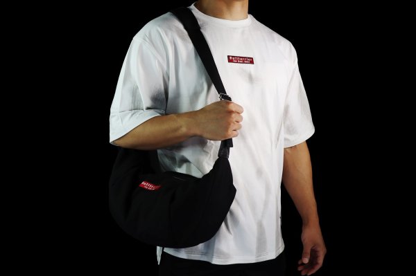 Photo11: BULL TERRIER Body Bag BASIC Black (11)