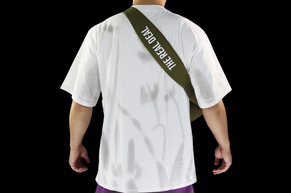 Photo9: BULL TERRIER Body Bag BASIC Khaki (9)