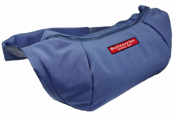 Photo6: BULL TERRIER Body Bag BASIC Blue (6)