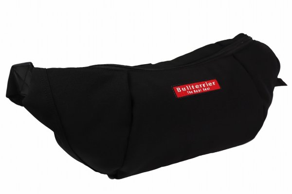 Photo6: BULL TERRIER Body Bag BASIC Black (6)