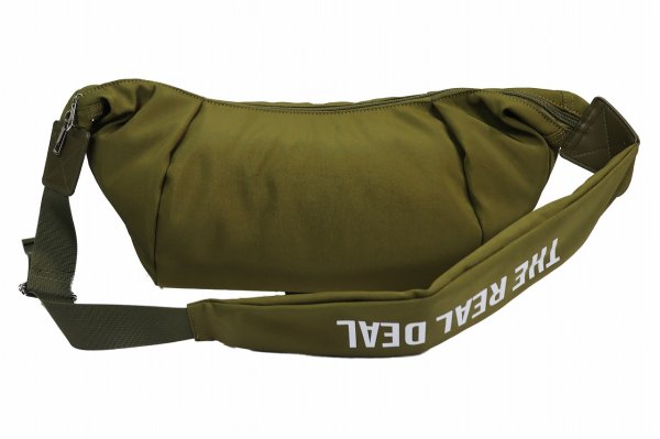 Photo3: BULL TERRIER Body Bag BASIC Khaki (3)