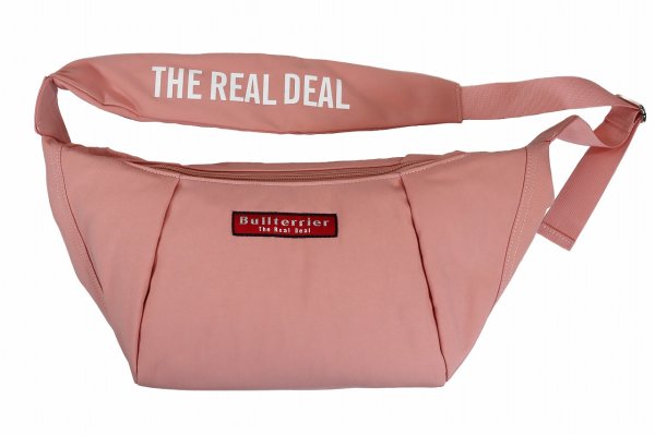 Photo1: BULL TERRIER Body Bag BASIC Pink (1)