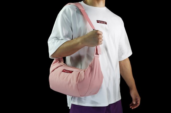 Photo10: BULL TERRIER Body Bag BASIC Pink (10)