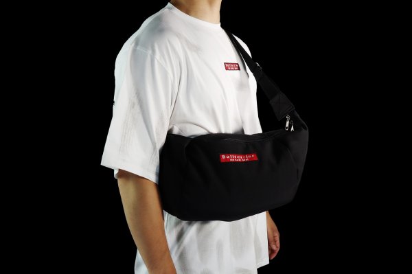 Photo8: BULL TERRIER Body Bag BASIC Black (8)