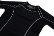Photo7: BULL TERRIER Rash Guard CLASSIC LOGO Short Sleeve Black (7)