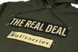 Photo3: BULL TERRIER Hoodie Parka STEEL LOGO Army (3)