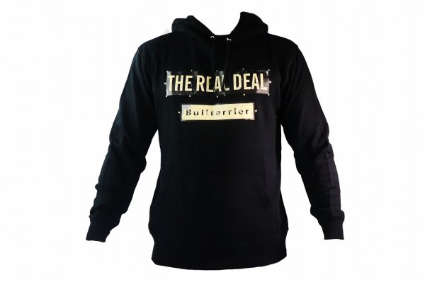 Photo4: BULL TERRIER Hoodie Parka STEEL LOGO Black (4)