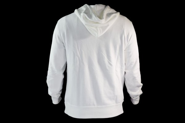 Photo6: BULL TERRIER Hoodie Parka STEEL LOGO White (6)