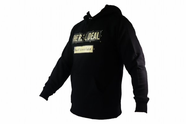 Photo5: BULL TERRIER Hoodie Parka STEEL LOGO Black (5)