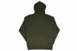 Photo2: BULL TERRIER Hoodie Parka STEEL LOGO Army (2)