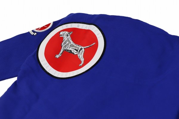 Photo6: BULLTERRIER KIDS Jiu Jitsu Gi FLAGSHIP R Blue (6)
