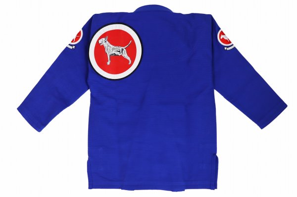 Photo3: BULLTERRIER KIDS Jiu Jitsu Gi FLAGSHIP R Blue (3)