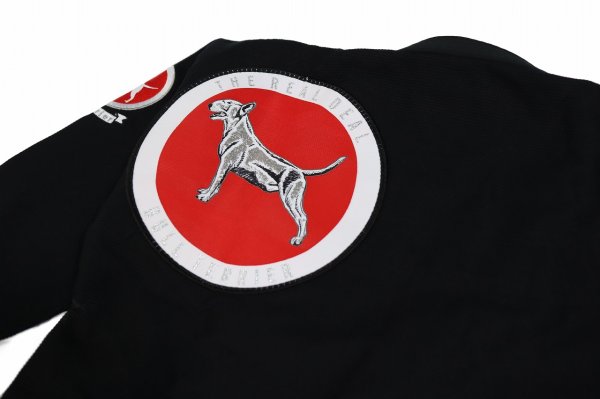 Photo6: BULLTERRIER KIDS Jiu Jitsu Gi FLAGSHIP R Black (6)